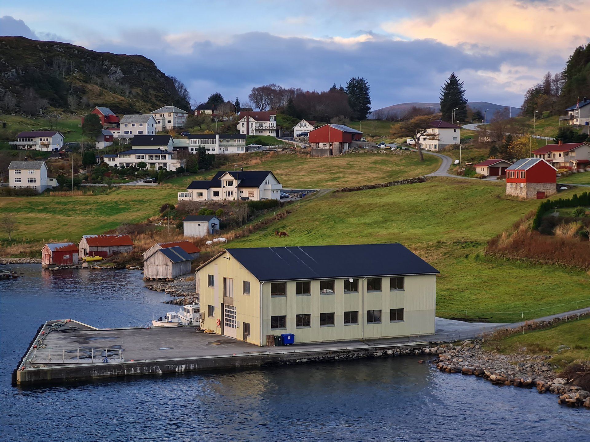 Hafen von Torvik