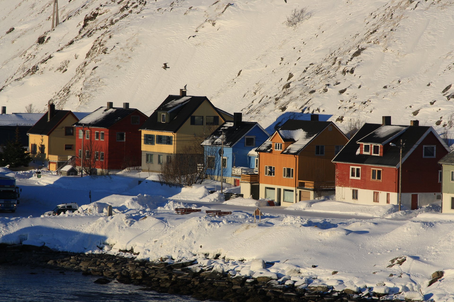 Wintertag in Havøysund