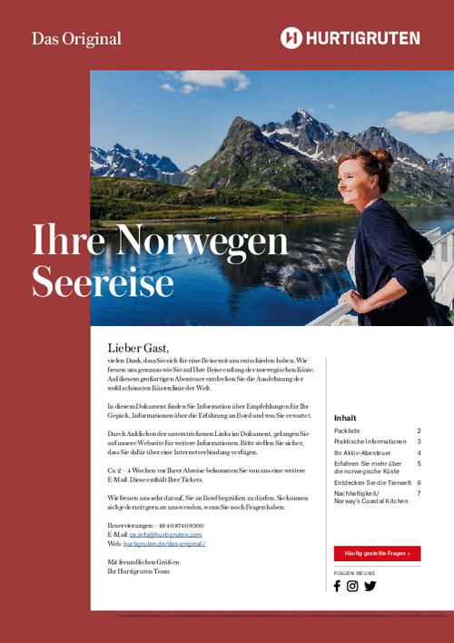 Ihre Norwegen Seereise