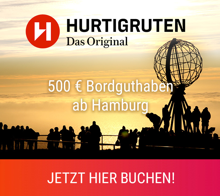 500 € Bordguthaben ab Hamburg